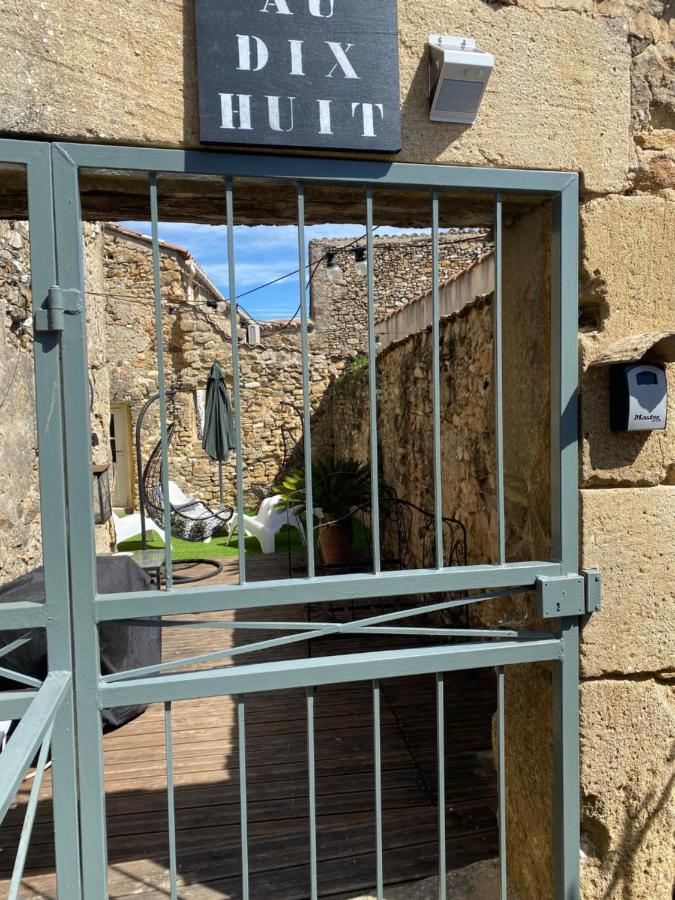 Au Dix Huit Vila Saint-Paul-les-Fonts Exterior foto